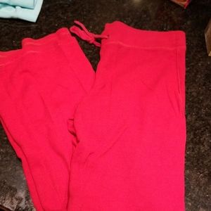Pink sweatpants